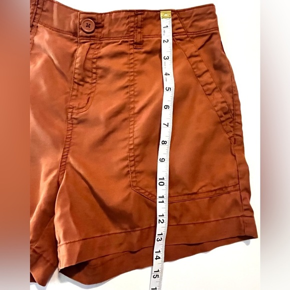 Social Standard by Sanctuary Women's Orange Casual Fortune Shorts Size Small - Picture 9 of 14